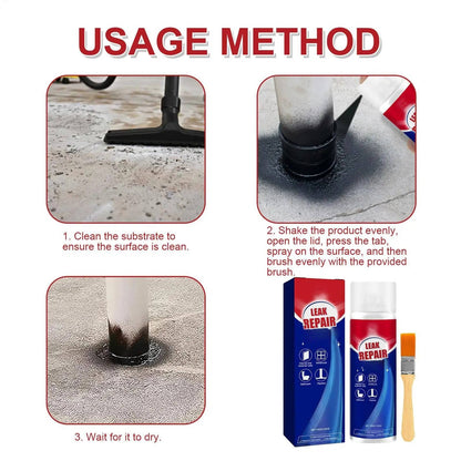2 Set Leak Repair Waterproof Sealant Spray All Purpose